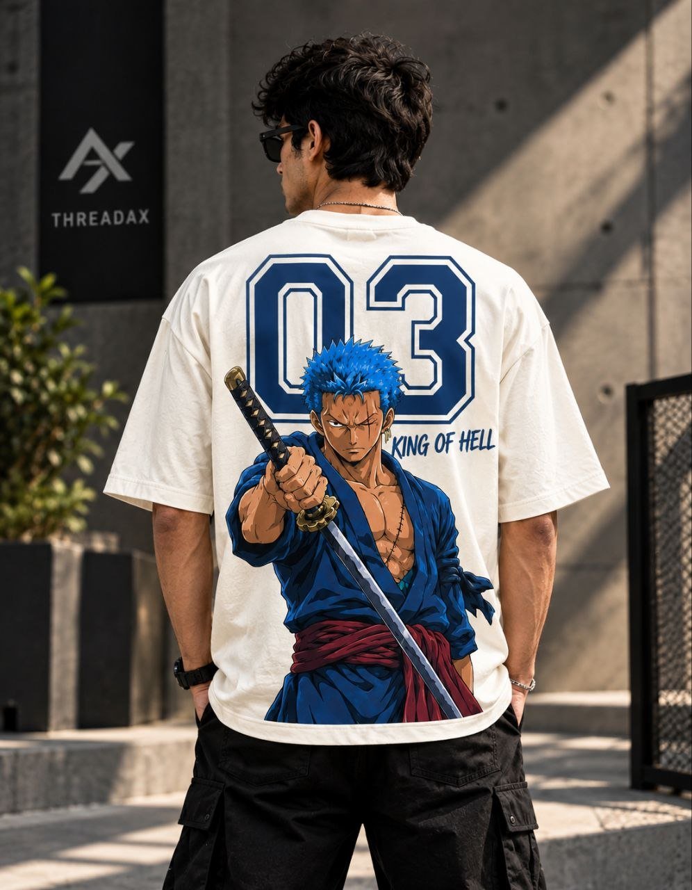 ANIME  STYLE  OVERSIZED GRAPHICS  TEE Alternate